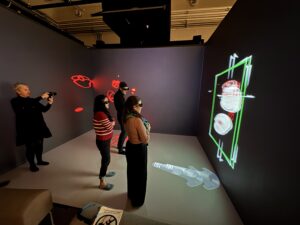 Volume and slice visualization in the CAVE at LTH’s VR lab