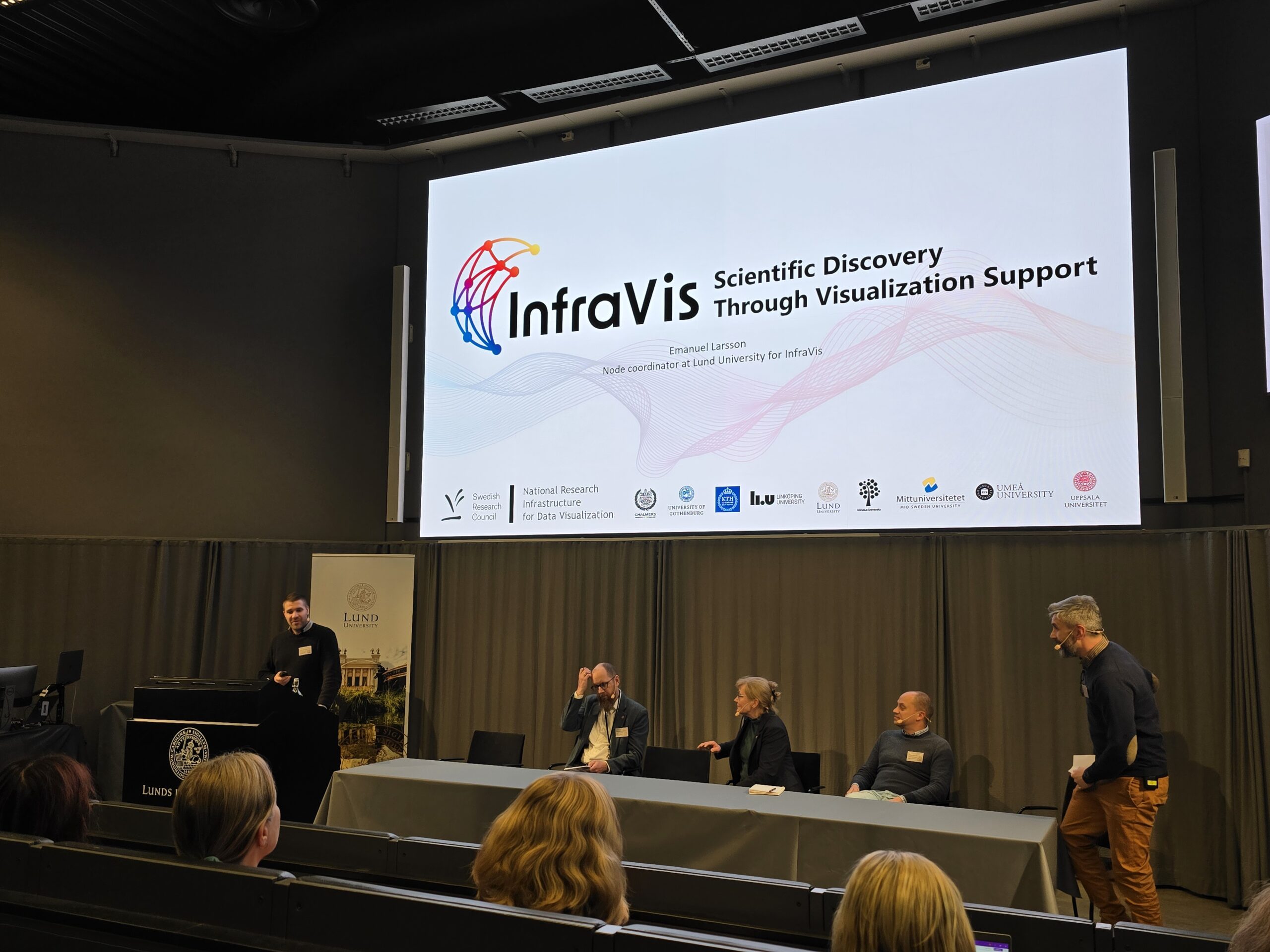 InfraVis Presented at LU Open Science Days